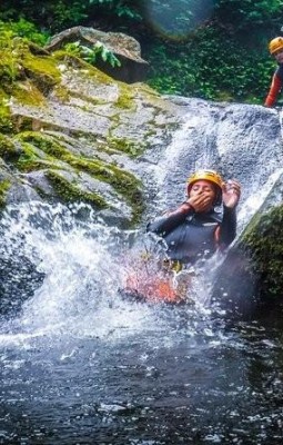 Canyoning și kayaking