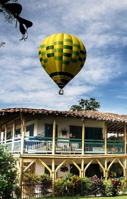 Hot Coffee in a Balloon  