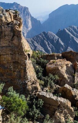 Escalada pe Jabal al Akhdar 