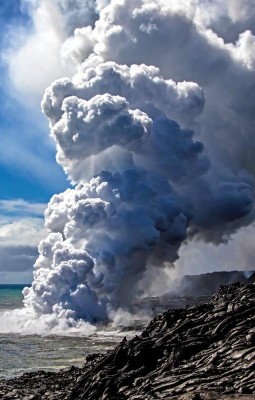 Volcanoes in Hawaii 