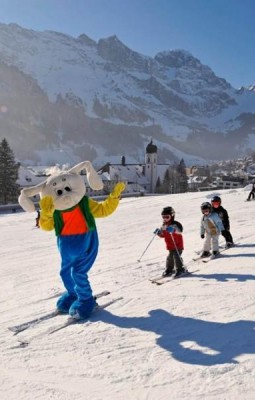 Beginner Skiing at Brunni Alpthal