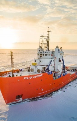 Aboard an Icebreaker